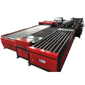 Chất lượng tốt HVAC U hình vuông ống dẫn không khí dây chuyền sản xuất 5 ống làm máy để bán - Product Image 4