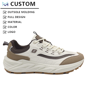 Спортивные походные кроссовки с вращающейся пряжкой, на шнуровке, сетчатые, дышащие, легкие, нескользящие, комфортные, на все сезоны - Product Image 1