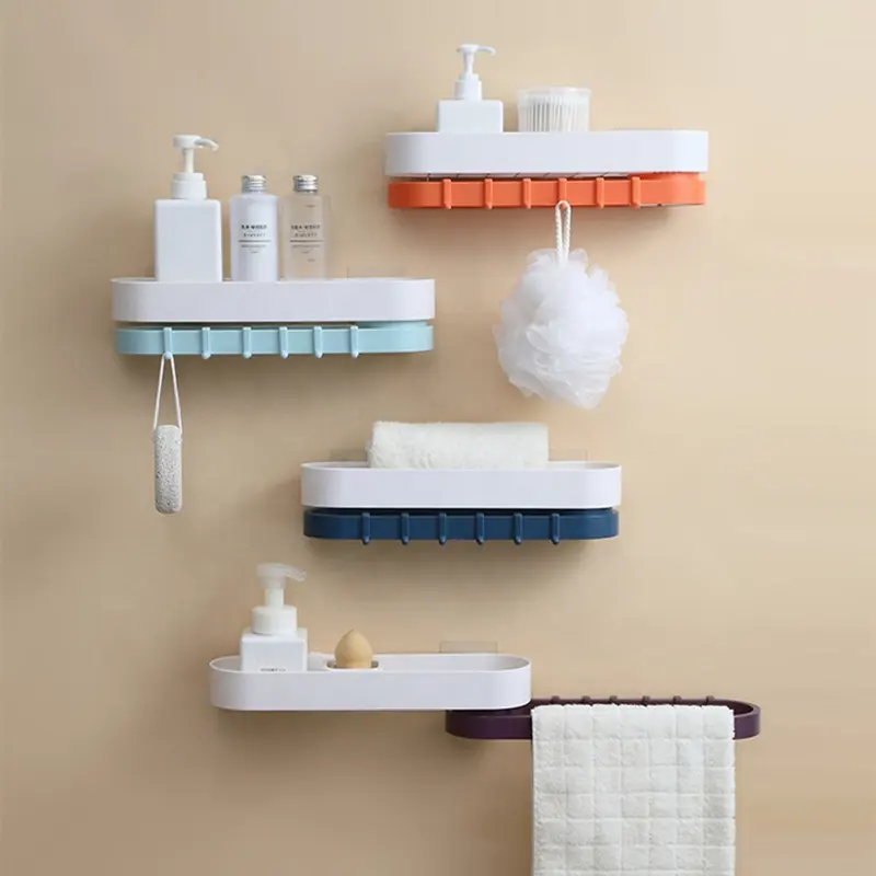 Shower Caddy Corner with Soap Dish Holder Bathroom Shower Organizer Shelf with Shower Rack Kitchen Storage Basket