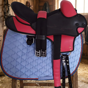 อานม้า BLUHORSE BH-988 Endurance Saddle-Ultra-Comfortable ดีไซน์ทันสมัย สำหรับขี่ม้าแบบอังกฤษ ทำจากหนัง PU ทนทาน มีทุกสีให้เลือก - Product Image 3