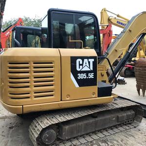 Pelle à chenilles japonaise Cat305.5E, petite Machine à chenilles d'occasion, Cat Top 5 tonnes - Product Image 3
