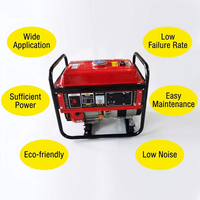 Tragbarer Benzin-Generator 1kW 220V Mini-Benzin-Kraftwerk für Zuhause Camping Notfall-Backup