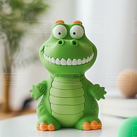 Figurine 3D personnalisée en PVC, boîte mystère, jouet, personnage de designer, figurine d'action animale, OEM, vente en gros, poupée d'art en vinyle de collection