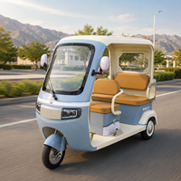 Tricycle électrique à 3 roues SumEV, 3 places, ouvert, 60V 20AH, autonomie 50km, certifié CE, rideau de pluie en option pour la conduite quotidienne en famille