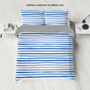 Tùy Chỉnh Thiết Kế In Siêu Vua Kích Thước 3-Mảnh Bộ Đồ Giường Đặt Ấm Duvet Bìa Gối Nữ Hoàng Chăn 100% Bông Đầy Nhà - Product Image 6