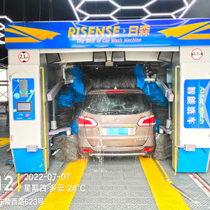 Hệ thống rửa xe tự động với bàn chải bọt và làm sạch áp lực cao với 2025 chải bán chạy nhất - Product Image 3