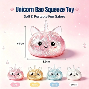 Nouveau Jouet Anti-Stress Licorne Squishy en TPR en Gros pour Enfants – Idéal pour Soulager le Stress et Cadeaux - Product Image 2