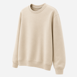420 Grams 100%cotton Round Neck Sweatshirt With Oversized <b>Drop</b> Shoulder Custom OEM ODM Printing Wholesale Sweatshirt For Men - Product Image 3