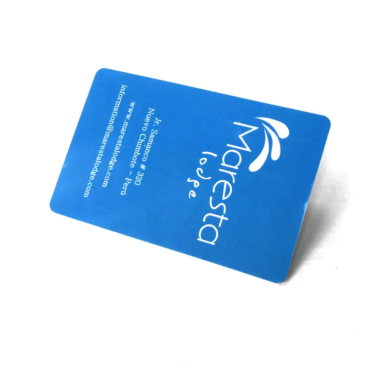 Carte de visite imprimable 125Khz RFID PVC carte à puce sans contact RFID