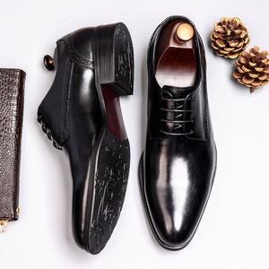 รองเท้าหนังลำลองผู้ชายระดับไฮเอนด์, รองเท้าหนังแท้ผู้ชาย, รองเท้าหนังสปอร์ตทันสมัย, รองเท้าธุรกิจและรองเท้าแฟชั่น - Product Image 4