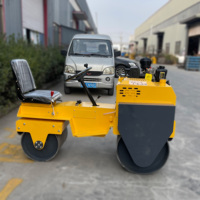 Compacteur à double tambour YSW070H 700 kg pour parking et sols industriels