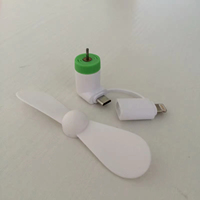 Mini Ventilador USB Portátil de Bajo Consumo para Teléfono, en Oferta