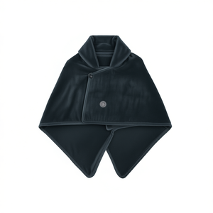 Couverture chauffante USB 59x31 pouces, châle poncho électrique avec fermeture éclair, équipement thermique lavable pour la maison ou le bureau - Product Image 1