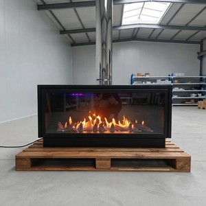 <span class=keywords><strong>Caminetto</strong></span> Lineare di Lusso per Esterni a Gas Naturale/<span class=keywords><strong>GPL</strong></span> con Telecomando, Ventilazione Diretta, per Villa, Soggiorno Esterno, Area Relax - Product Image 2