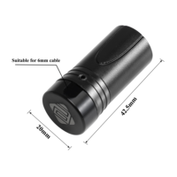 DMX Low Profile Audio Gold 5 Pin Angle Droit XLR Mâle Femelle Connecteur Plug Jack pour DMX LED Stage Light Control Cable