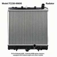 Radiateur TC420-16000 pour tracteur Kubota, cœur en aluminium, compatible avec les tracteurs de la série B/L et les tondeuses ZD, pièce de rechange OEM