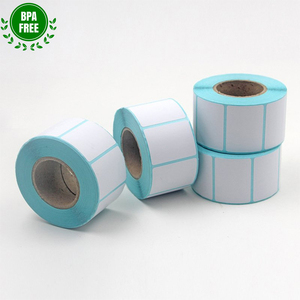 Customize Size BPA Free Direct Thermal <b>Printer</b> Adhesive <b>Labels</b> 4" x 6" Shipping & Product Packaging Barcode <b>Label</b> <b>Stickers</b> Rolls - Product Image 1