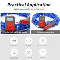 Probador de Cables de Red NOYAFA NF-858C de Alta Precisión, Multifuncional, VFL, RJ11, RJ45, BNC, POE, Prueba de Voltaje, Localizador de Cables