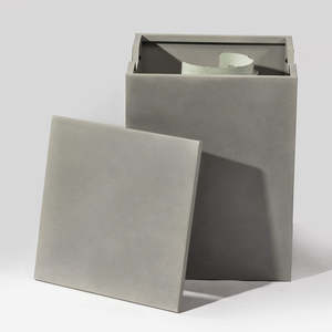 Modern Freestanding Patio Gas Cylinder Cover with Mgo Material Painted Surface for Outdoor Use Portable Design <b>Fire</b> <b>Pits</b> Tank - Product Image 4
