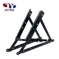 Mécanisme de lit escamotable pour canapé JIEYING, charnière à ressort triangulaire, quincaillerie de mobilier, support pliant en métal