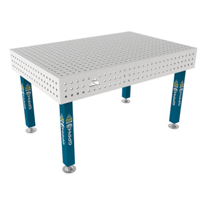 Banco de soldadura SteelPlus INOX GPPH 1,5x1Mt 12mm de espesor, 16mm agujeros 50x50mm rejilla - Product Image 1