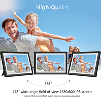 Pabrik NO 1 OEM ODM Layar Sentuh Premium 10.1 Inci Memori 32GB Pilihan Hadiah Terbaik untuk Penjualan Liburan Bingkai Foto Digital Frameo