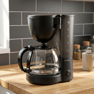 Macchina per Caffè Americana Kooper 1250ml, 600W, Elettrica Automatica in Plastica per Uso Domestico o Alberghiero con Spina USA - Product Image 2