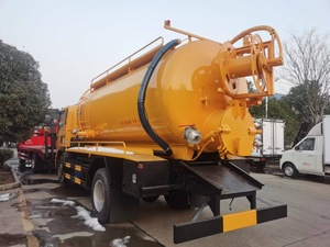 Camión de Succión de Aguas Residuales y Lodos de Alta Presión Dongfeng, Diésel Manual, 10 Metros Cúbicos, con Emisión Euro 6 - Product Image 5