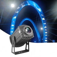 Projecteur Gobo LED publicitaire 300W avec indice de protection IP65, zoom 11-46x, Gobos en verre interchangeables Mizar 300-W-Z-S