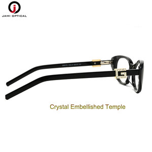 Montature per Occhiali in Acetato Fatte a Mano di Alta Qualità, Stile Cat Eye, Montature Ottiche alla Moda OEM/ODM - Product Image 5