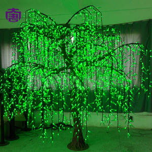 Lámpara LED Impermeable para Exteriores con Forma de Árbol de Sauce, Adorno Elegante para Paisajes de Parques, Decoración para Jardines y Caminos en Venta - Product Image 6