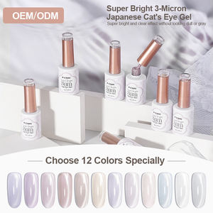 R S tırnak popüler süper parlak 3μm japon tarzı kedi göz jel tırnak jeli tırnak jeli lüks yeni Trend renk karışık manyetik Uv - Product Image 4