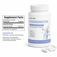 Capsules de chondroïtine, soutien des articulations et de la mobilité, complément nutritionnel quotidien pour adultes