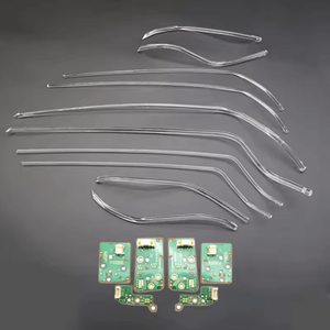 Lumière blanche pour AUD-I A6 A6L <span class=keywords><strong>C8</strong></span> 2019 2020 2021 2022 2023 Phare de voiture à matrice DRL Chips Guide Tube Angel Eye Ballast Module Chip - Product Image 5