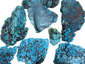 <span class=keywords><strong>Pierre</strong></span> brute en Turquoise originale chinoise, vente en gros, pierres précieuses, bijoux en diamant - Product Image 4