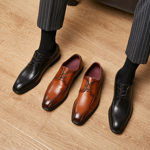 New Business Leather <b>Shoes</b> Men's Breathable <b>Soft</b> Soled Office Men's Leather <b>Shoes</b> High Quality Men's <b>Shoes</b> Zapatos De Cuero - Product Image 6