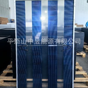 Panneau solaire monocristallin bifacial 300W haute transparence pour serre agricole BIPV - Product Image 2