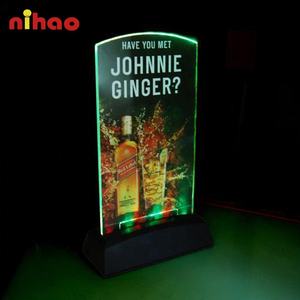 <span class=keywords><strong>NIHAO</strong></span>定制LED桌子菜单展示架供室内使用 - Product Image 3