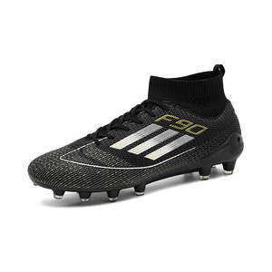 Zapatos de Fútbol Juveniles de Nuevo Estilo, Venta Directa de Fábrica, Comercio Electrónico Transfronterizo, para Hombre y Mujer, con Tacos Largos y Caña Alta - Product Image 3