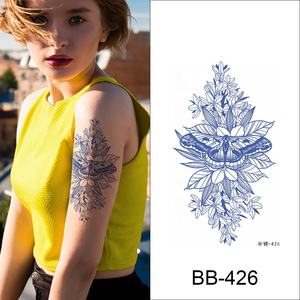 Etiqueta engomada temporal impermeable del <span class=keywords><strong>tatuaje</strong></span> del diseño <span class=keywords><strong>de</strong></span> la flor del animal para las mujeres y los hombres <span class=keywords><strong>tatuaje</strong></span> falso <span class=keywords><strong>de</strong></span> la <span class=keywords><strong>manga</strong></span> del medio brazo - Product Image 5