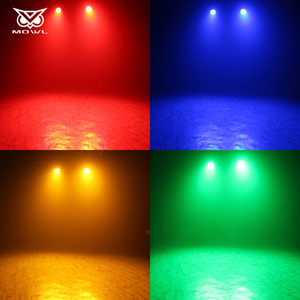 Luces LED Par Planas de Alta Calidad para Interiores, 18 Piezas, con Modo de Control DMX512 para Escenarios, Discotecas, Bares, Fiestas, Bodas, DJ, KTV - Product Image 5