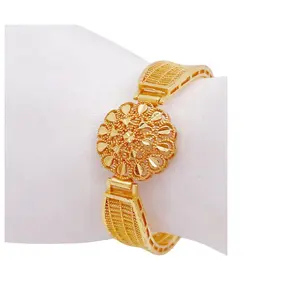 Grace 24K 18K Gold Plated Arabic Jewelry Bracelets Fashion Jewelry American Demand Personalized Bangles
