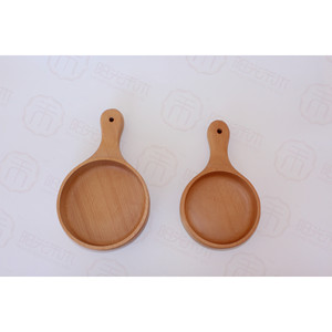 Tazón de Madera de Haya Estilo Japonés con Asa, Tazón Grande para Ensalada, Fruta, Kimchi, Vajilla Ecológica para el Hogar - Product Image 3