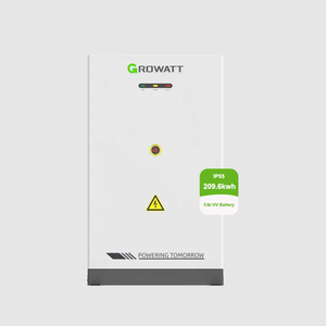 Système de batterie distribuée Growatt 209H-2H adapté, armoire de stockage d'énergie par batterie (BESS) 209,6 kWh, batterie lithium HV C&I - Product Image 2