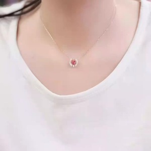 <span class=keywords><strong>Collana</strong></span> a Catena in Bambù con <span class=keywords><strong>Cuore</strong></span> Battente in Lega di Alta Qualità per Cristalli da Donna, Spedizione Diretta dalla Fabbrica (Live-Stream) - Product Image 2