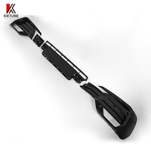 T6.1 cubierta de luz antiniebla parachoques delantero insertos inferiores moldura de rejilla para <span class=keywords><strong>Volkswagen</strong></span> v-w Transporter T61 2020-2024 - Product Image 3