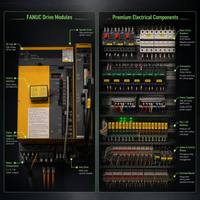Centre d'usinage vertical haute précision VMC866 robuste avec broche BT40, système Fanuc, machine de fraisage CNC pour métaux