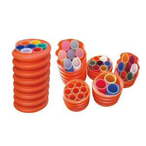 Conduit optique corrugué multi-trous en PEHD 25/21mm, 6/7 voies, pour <span class=keywords><strong>la</strong></span> protection des câbles à fibres optiques, <span class=keywords><strong>prix</strong></span> direct fabricant - Product Image 2