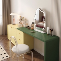 Coiffeuse moderne avec miroir pour chambre à coucher, meuble de maquillage en bois avec tiroirs de rangement, mobilier de haute qualité peu encombrant