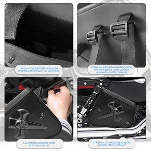 Vente en gros de <span class=keywords><strong>sacoches</strong></span> de <span class=keywords><strong>moto</strong></span> de haute qualité en stock Nouveau produit personnalisé avec logo OEM/ODM - Product Image 5